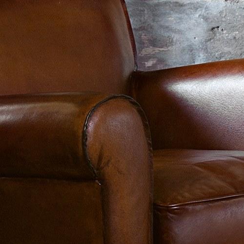 Devina Nais Кожаное кресло с подлокотниками Nebraska sun-id-1450580 - Вид №1