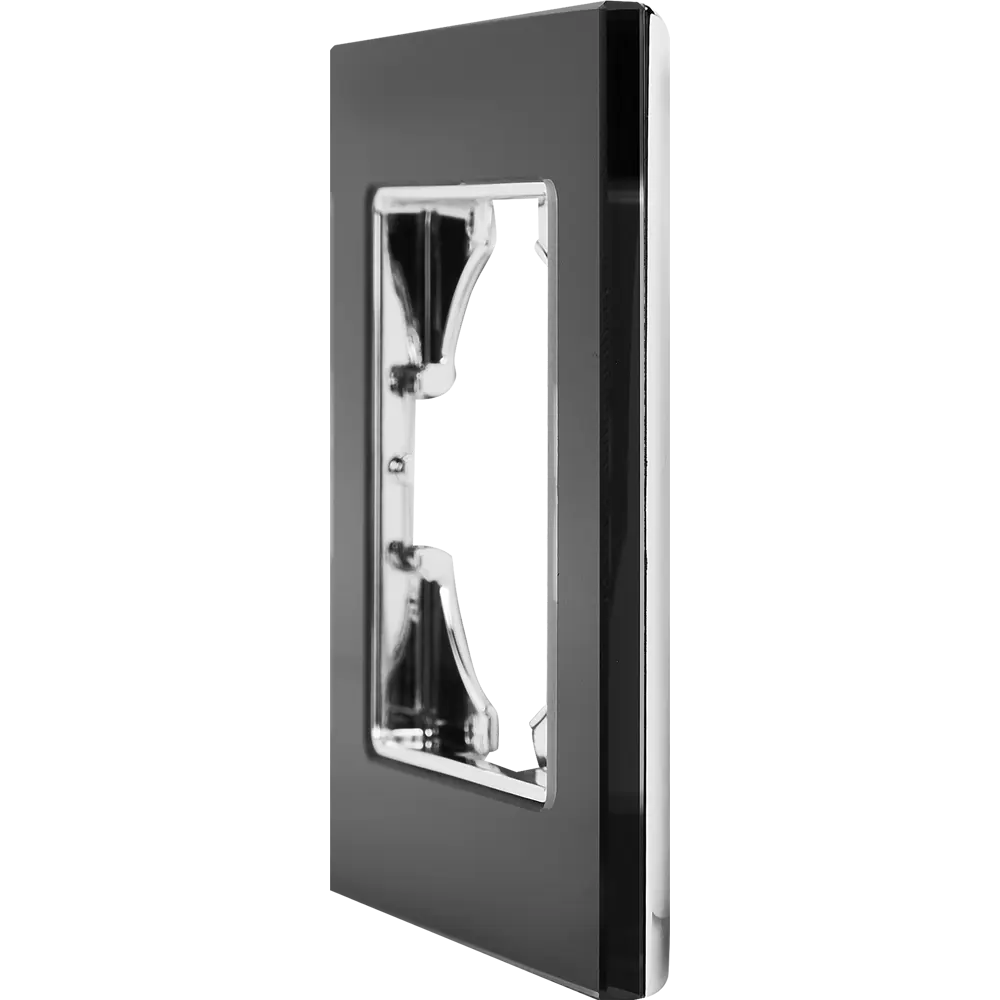 Рамка для розеток GUSI Electric Ugra — элегантная защита в черном стекле 85233688 STLM-0060199 - Вид №2