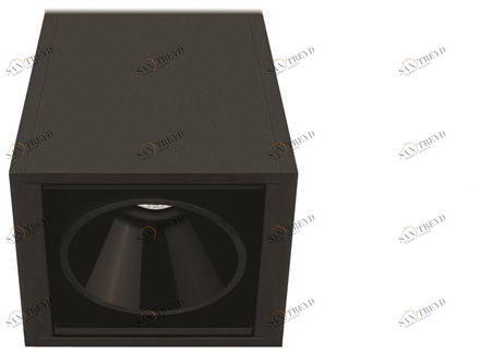 Arkoslight Точечный светодиодный алюминиевый светильник Black foster surface sun-id-1419309