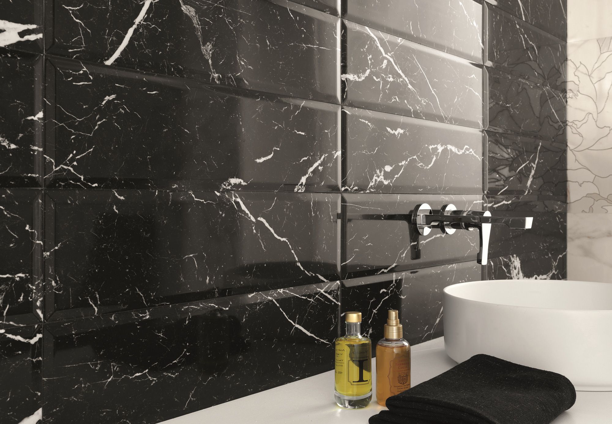 Пол / керамогранит с мраморным эффектом FAP ceramiche Roma Gold ARCH-00044009 - Вид №52