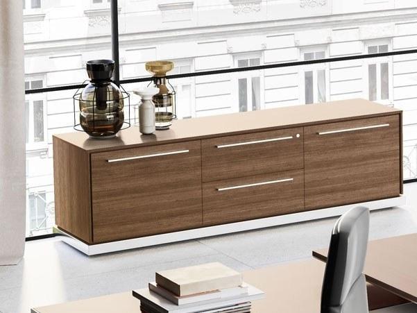 Las Mobili Низкая офисная кладовая из дерева Eos sun-id-1426712 - Вид №2