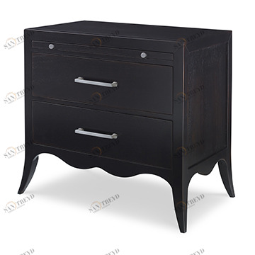 Тумбочка 17591-830-026 Beatrix Nightstand (Large) - Rubbed Rave Ambella 