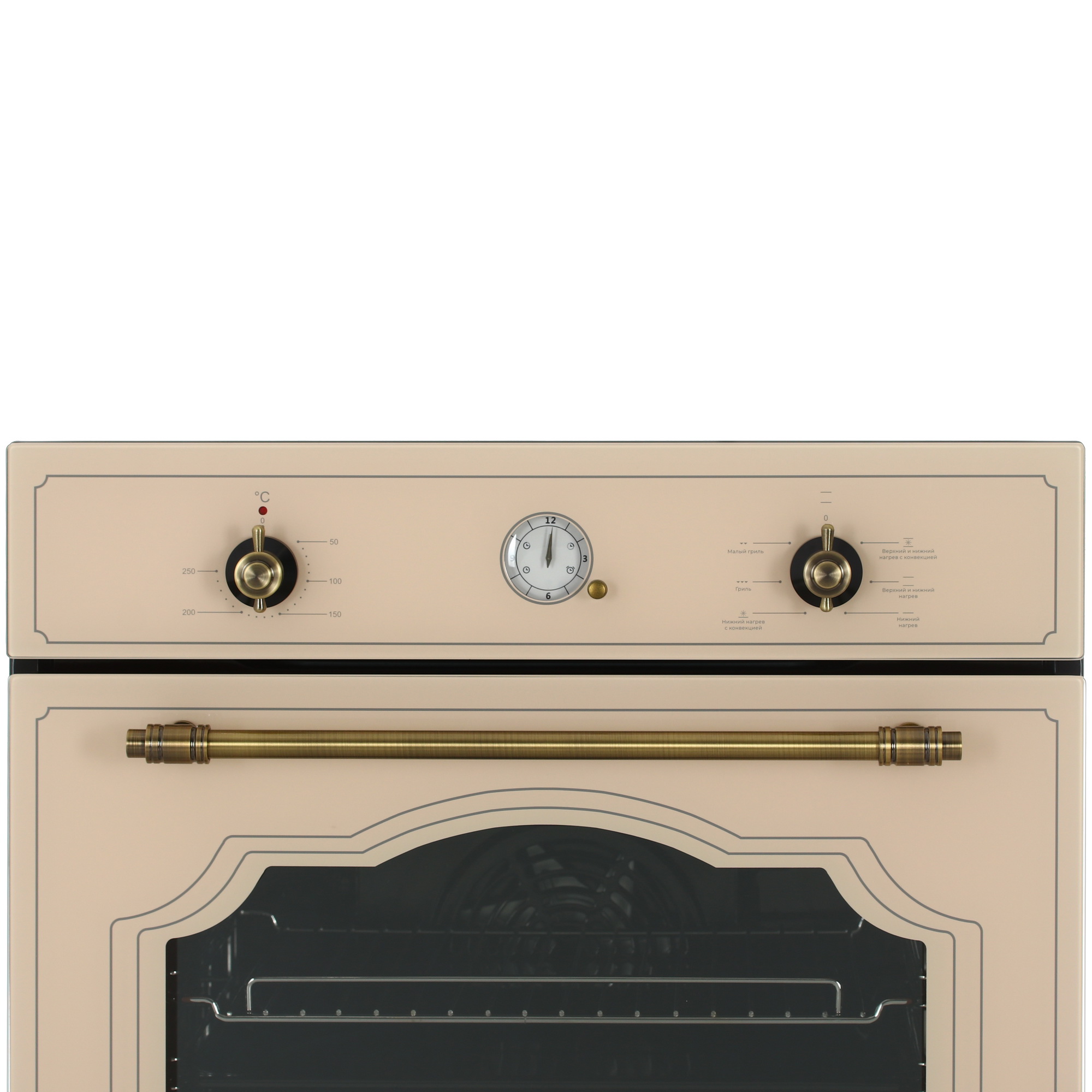 9134286 Электрический духовой шкаф DEXP Rustic 01 бежевый STDN-0149352 - Вид №4