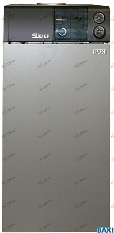 KITSL39EF464 ЭНЕРГОНЕЗАВИСИМЫЙ ГАЗОВЫЙ НАПОЛЬНЫЙ КОТЕЛ С ЧУГУННЫМ ТЕПЛООБМЕННИКОМ BAXI SLIM EF 1.39 BAXI 