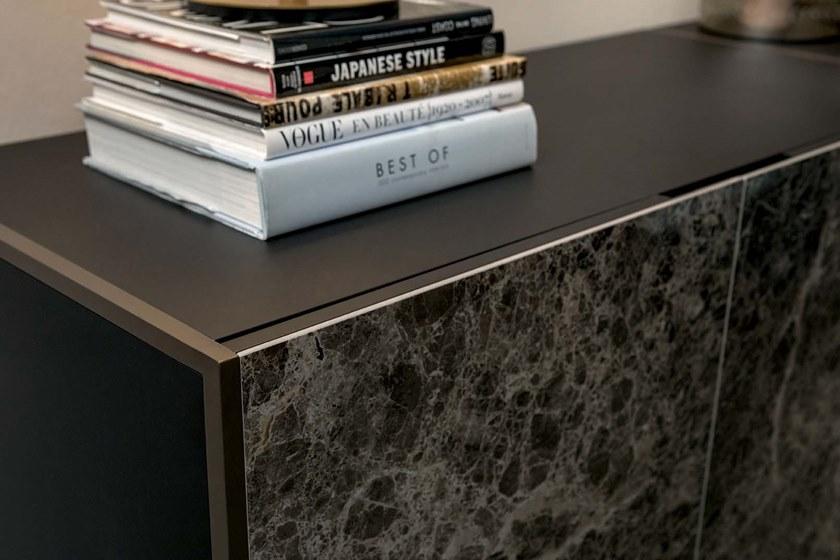 Tonin Casa Буфет из керамогранита с распашными дверцами  T8632  - Вид №5