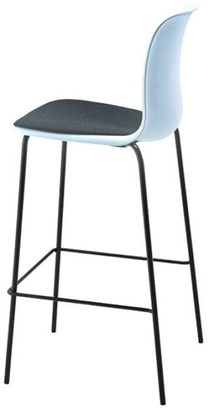 Howe Высокий табурет со встроенной подушкой со спинкой Sixe sun-id-1352148 - Вид №2