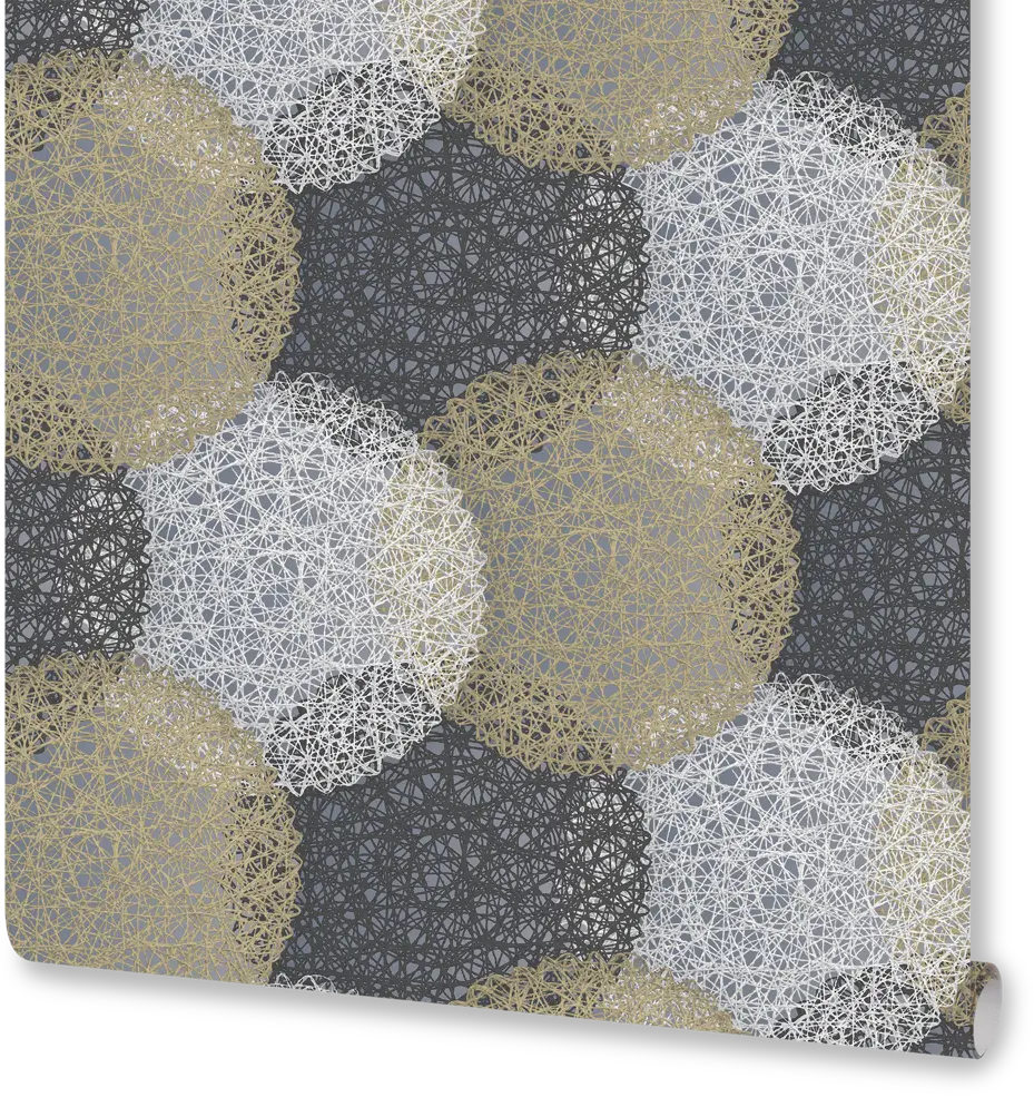 MONTE SOLARO Флизелиновые обои Samui глубокий черный 1.06 м 83236222