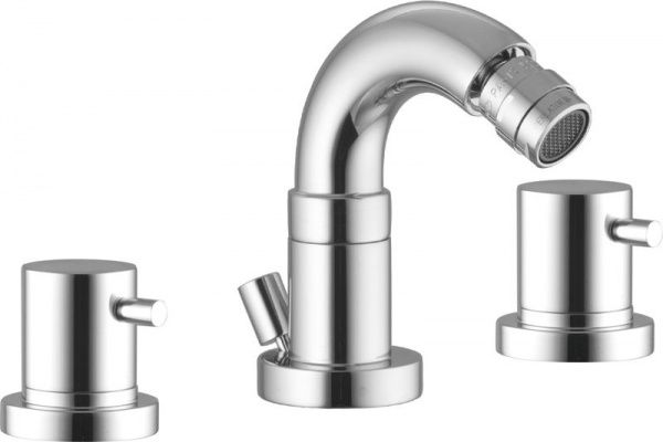 8025-010 Mariner Voyager, смеситель для биде на 3 отверстия с донным клапаном, цвет хром 