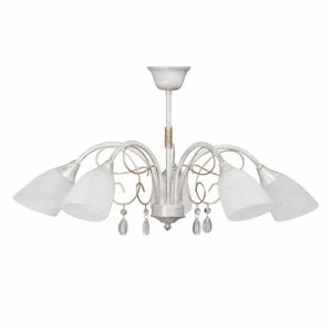 Потолочная люстра Vitaluce V3611/5 белая VITALUCE ДИЗАЙНЕРСКИЕ 194767 Белый
