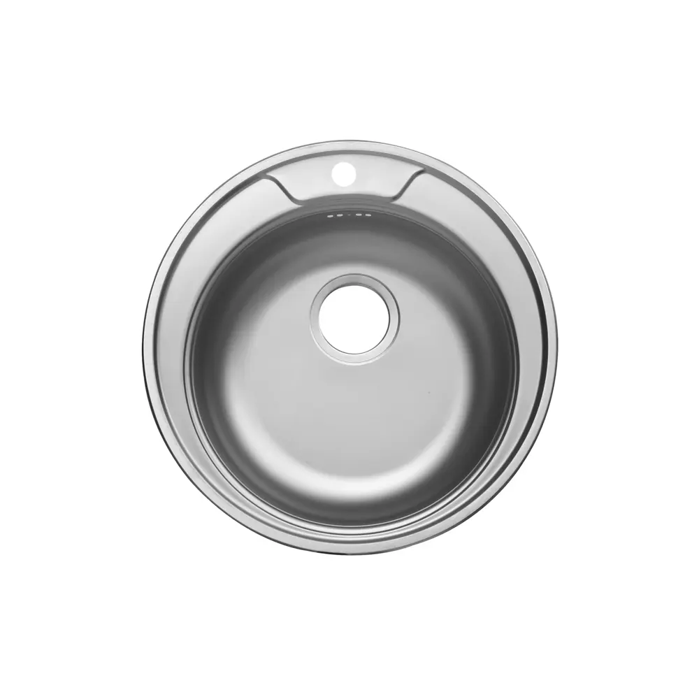 Ukinox Frant — круглая врезная мойка для кухни 50×50 см 86163908 STLM-0066633 - Вид №1