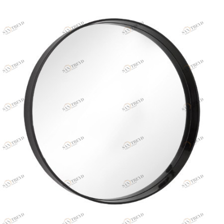 Зеркало настенное круглое черное Hearst PUSHA ДИЗАЙНЕРСКИЕ 062677 Черный 