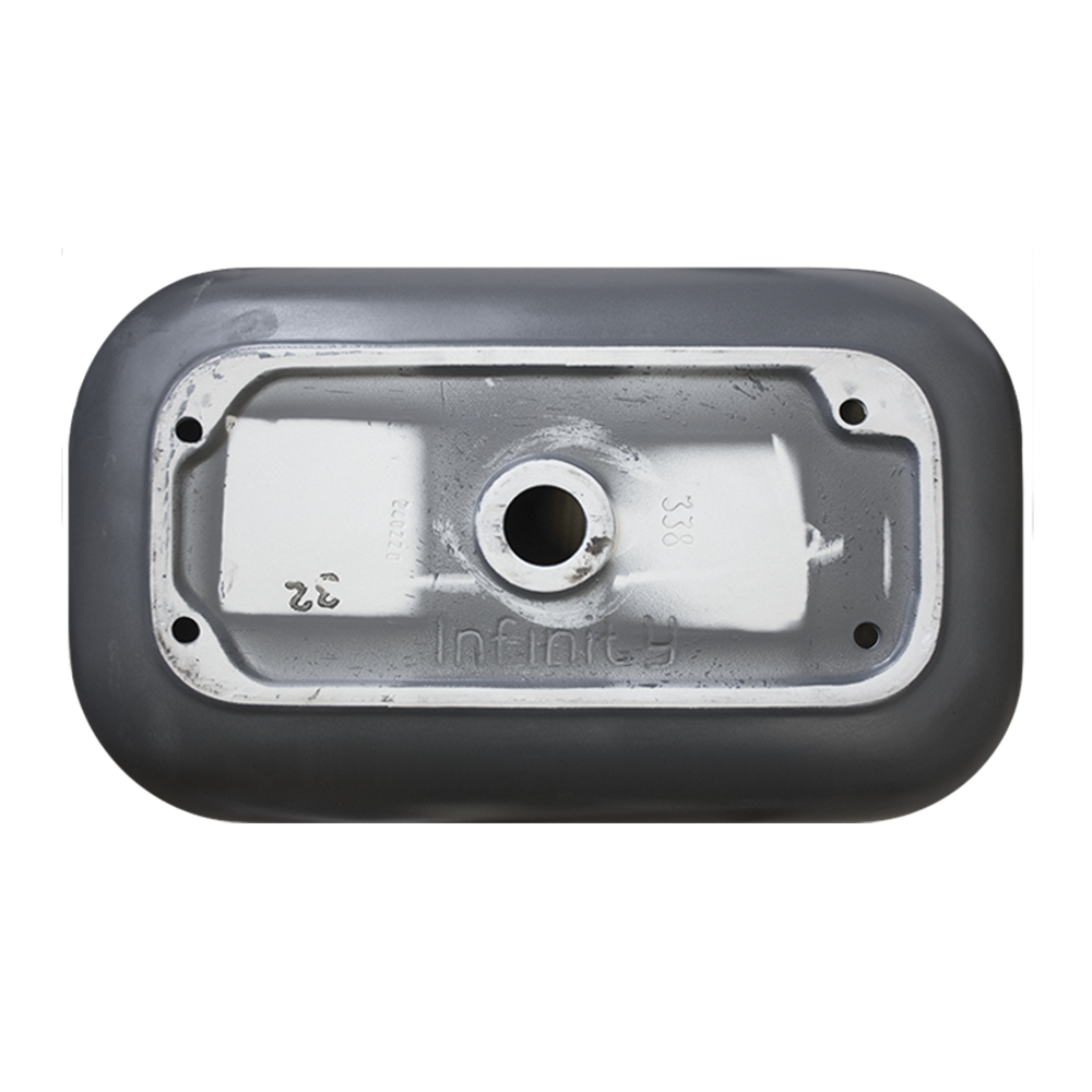 INFSLWB25 Накладной умывальник 60 Color Grey Stone SANITA LUXE Infinity - Вид №6