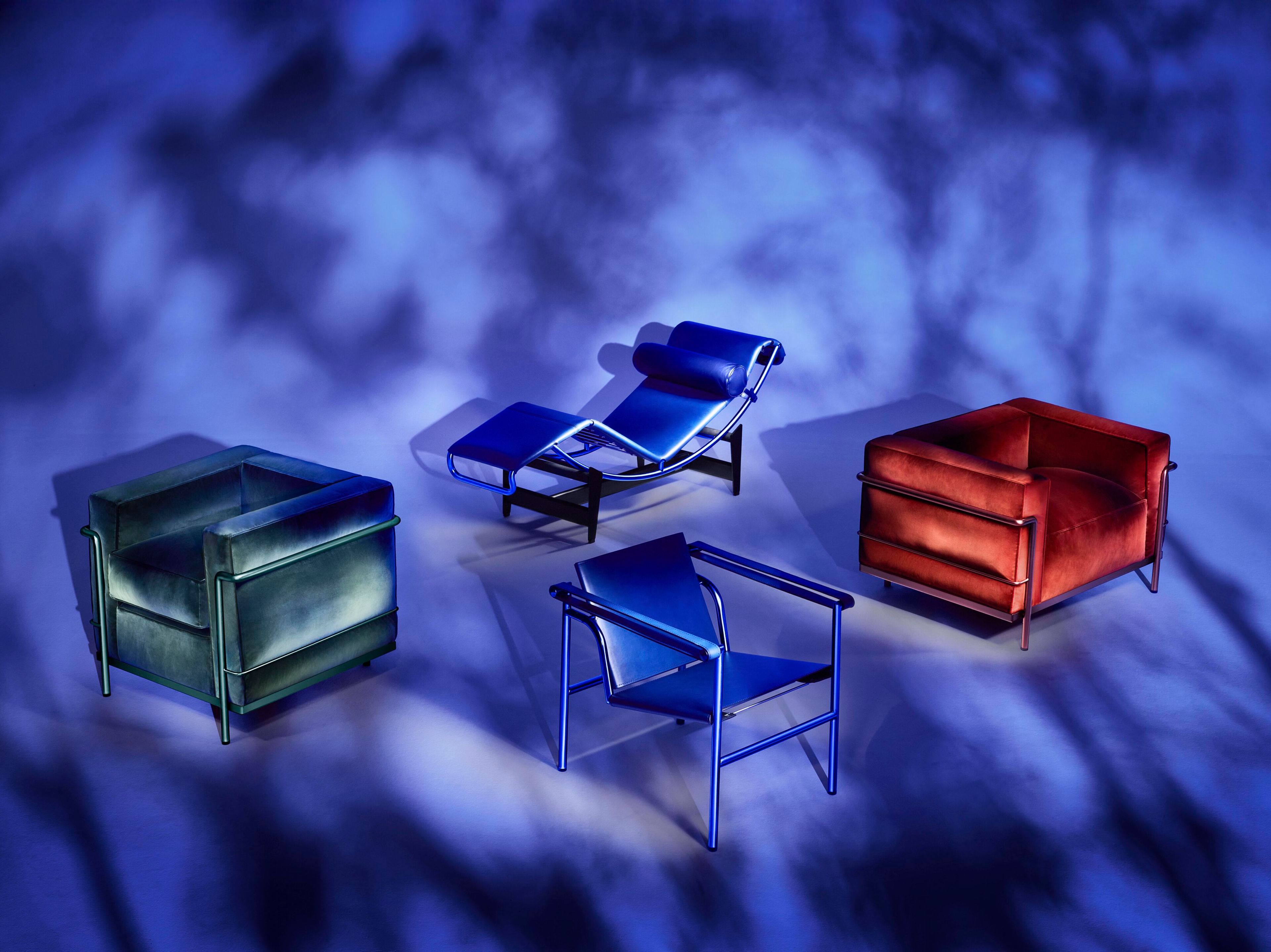 Бархатное кресло с подлокотниками CASSINA LC ARCH-00036387 - Вид №2