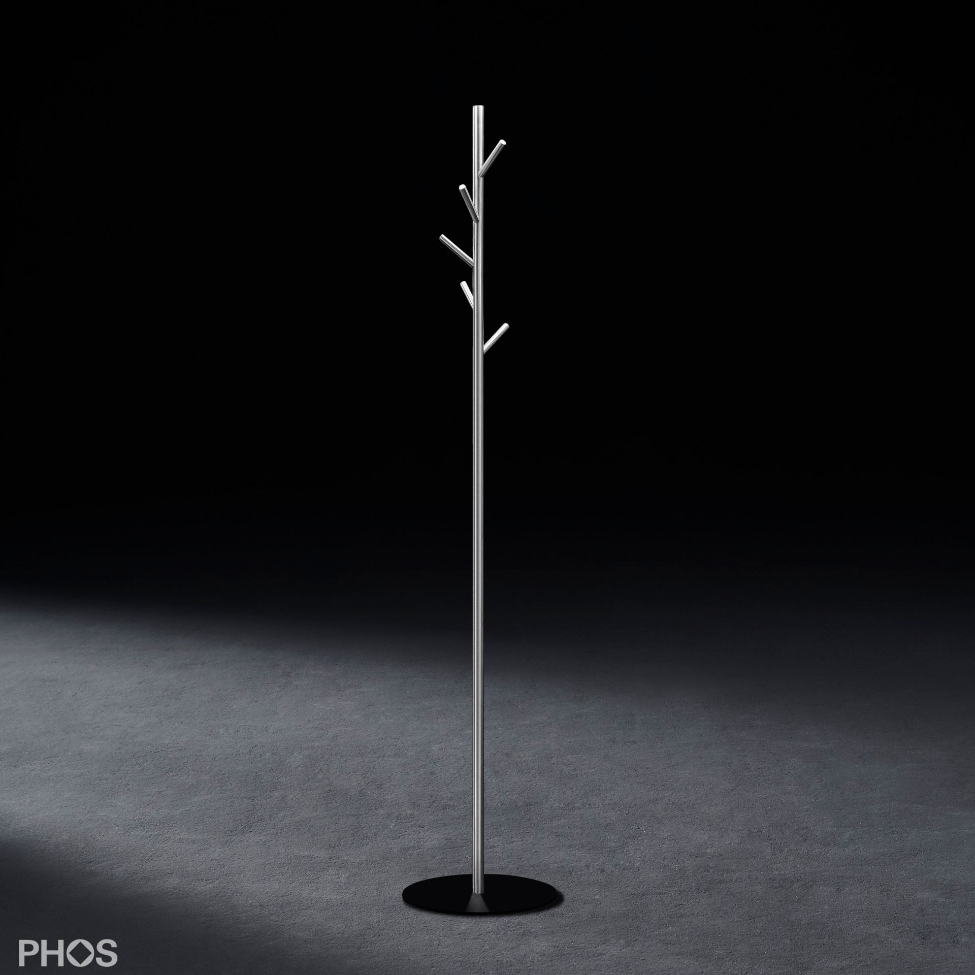 GSTR-BPS Вешалка для одежды ramus, основание: черное. PHOS 