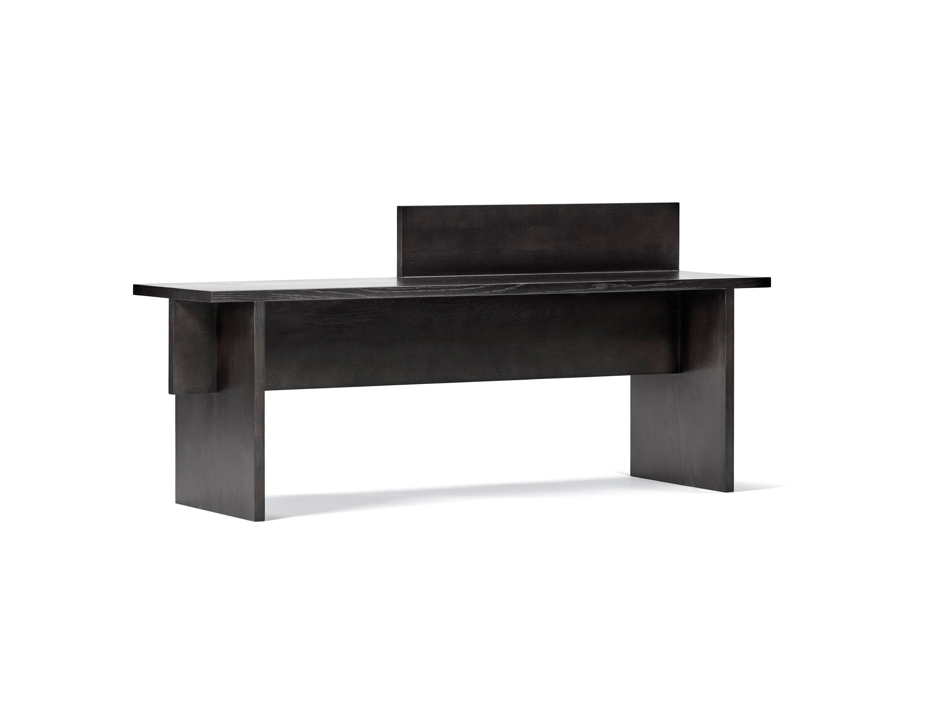 Дубовая скамья со спинкой Serax Marie Furniture ARCH-00127062 - Вид №6