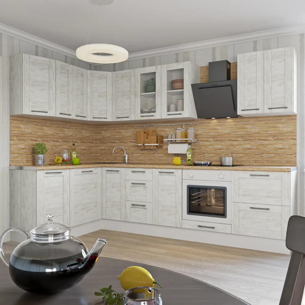 Дверь для шкафа Delinia «Фрейм светлый» 60x70 см, ЛДСП, цвет белый STLM-2158938 - Вид №2