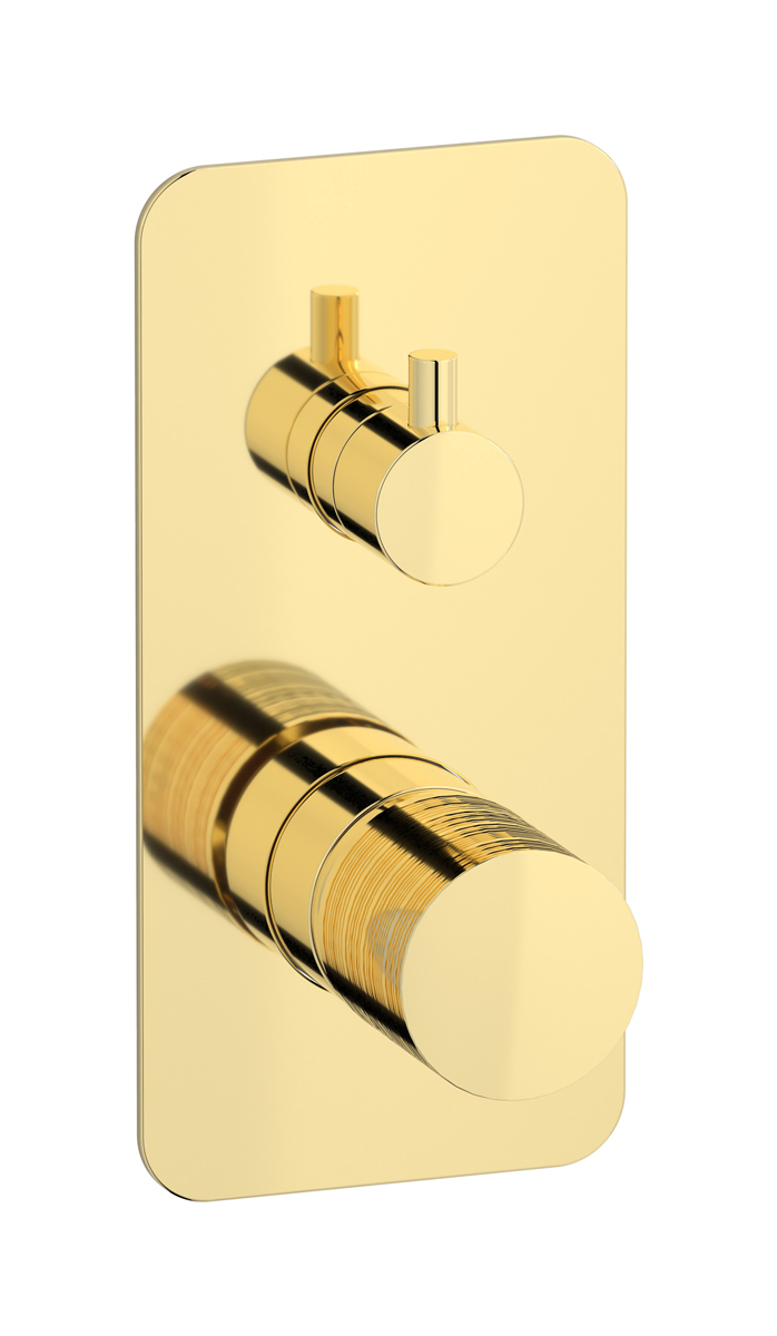 Встроенный смеситель для душа с двухходовым дивертером WE ARE IB vn300cc Pale Gold Vinile