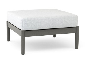 Алюминиевая и тканевая квадратная Садовая подставка для ног