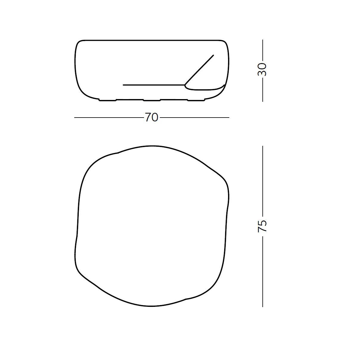 Журнальный столик из полиэтилена SLIDE Reborn ARCH-00133381 - Вид №16