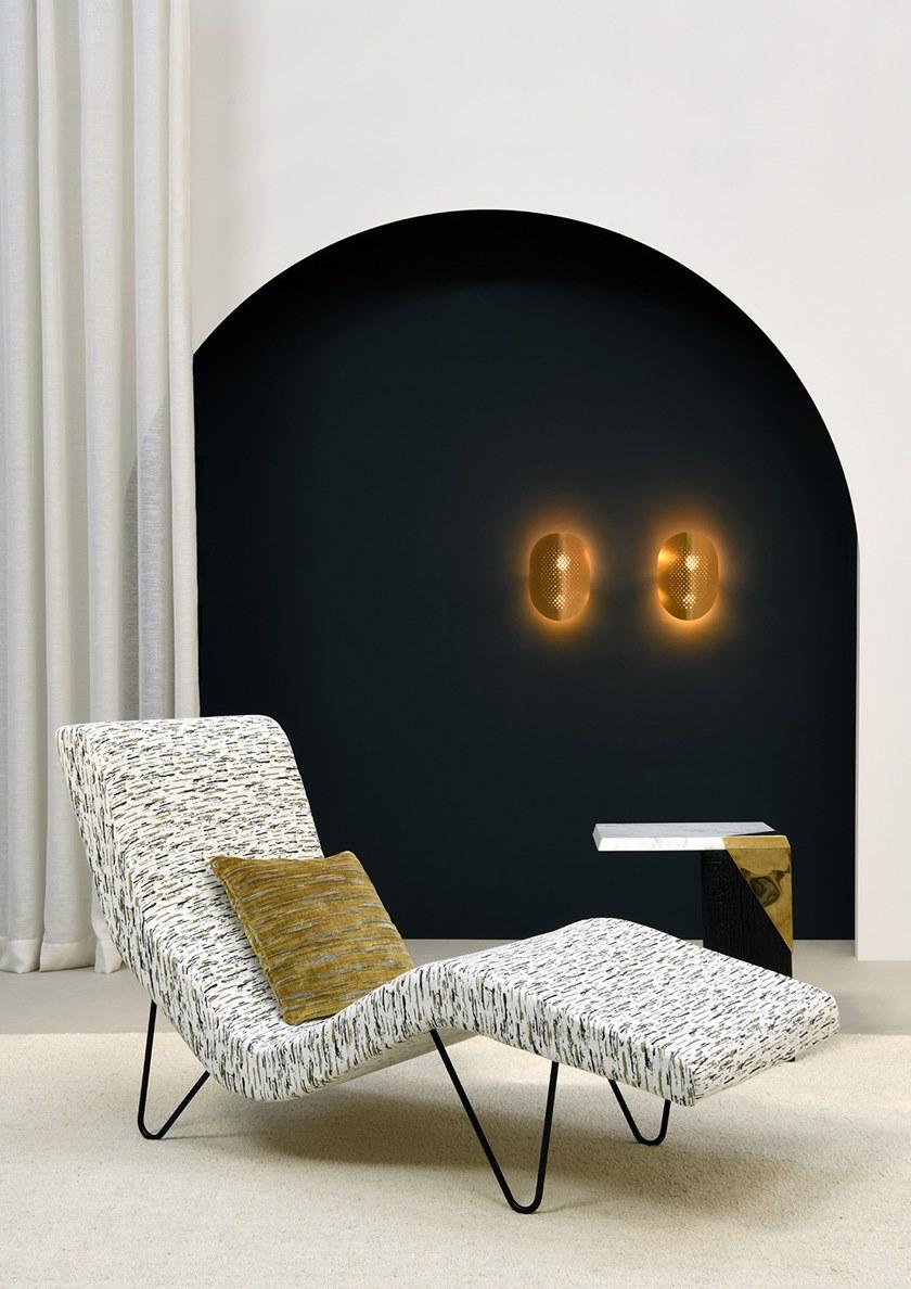 LELIEVRE Блестящая жаккардовая ткань Nature précieuse 0612 - Вид №1