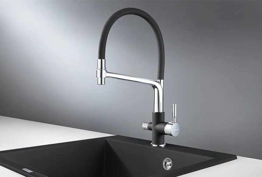 0075, ТУРМАЛИН, СМЕСИТЕЛЬ КУХОННЫЙ GRANULA 75-ST55