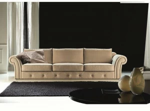 Former In Italia 3-х местный бархатный диван Ramon plus