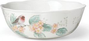 10623805 Lenox Салатник Lenox "Бабочки на лугу.Птицы" 25см Фарфор