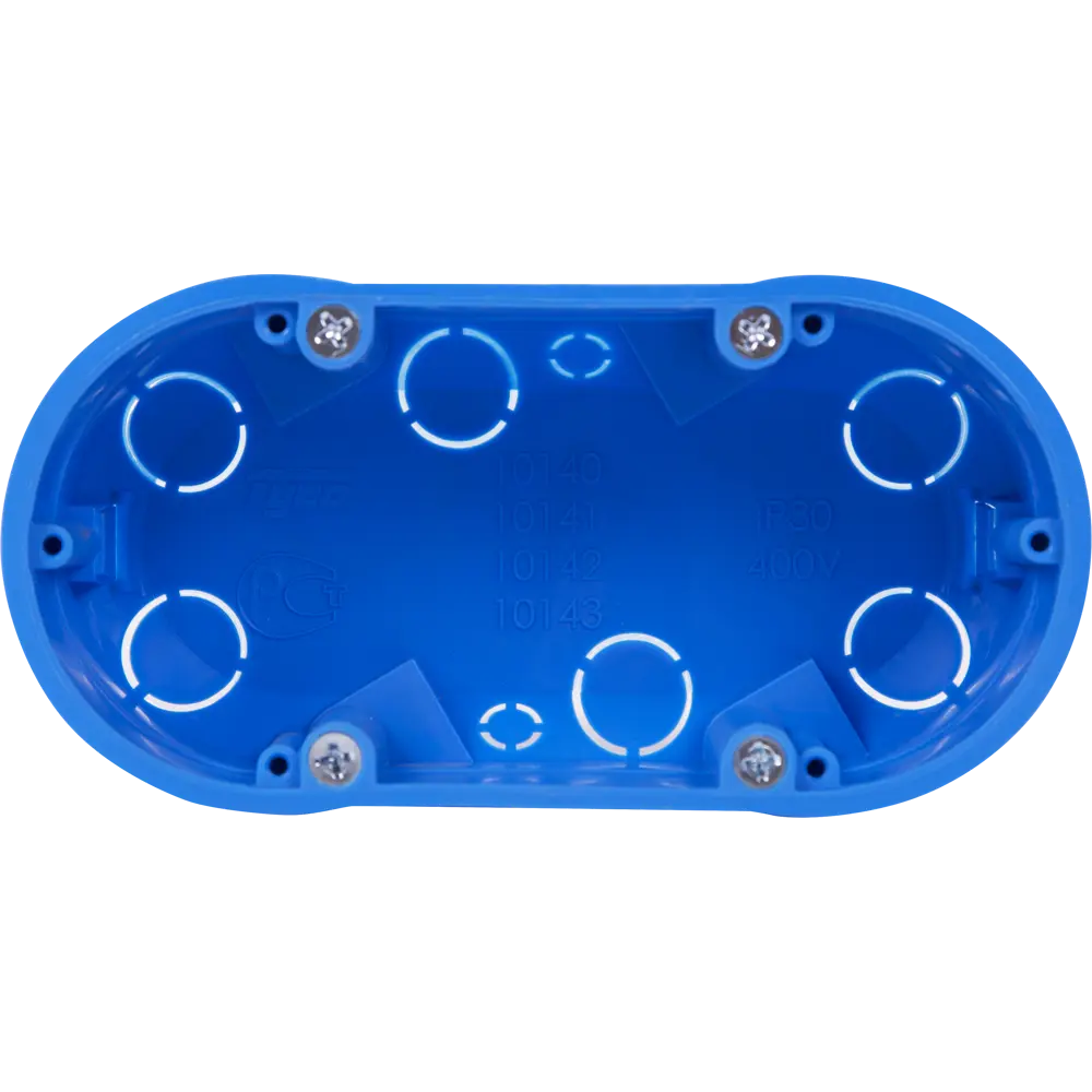 Подрозетник двойной под гипсокартон 140х65х45 мм TPlast STLM-2003008 - Вид №1