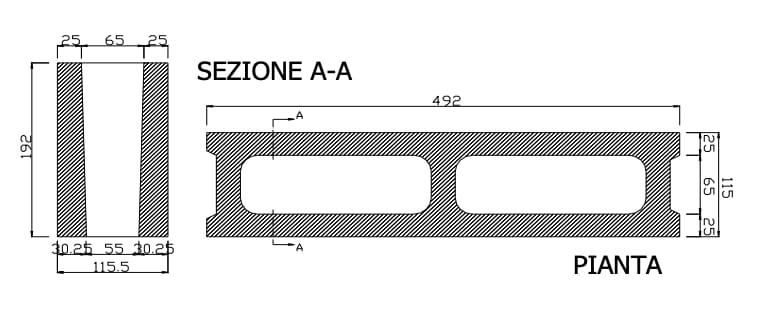 Противопожарная блокировка Gallotta противопожарные блоки ARCH-00044661 - Вид №2