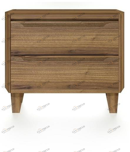 Arte Brotto Тумбочка из орехового дерева Leonardo L175nl