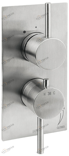 FIR Italia Наружная часть для настенного смесителя CLEOSTEEL 48 48.8017.8 