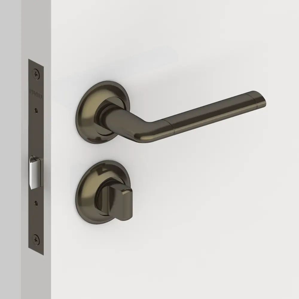 Комплект дверных ручек Set72/A Rex TL, цвет бронза FUARO STLM-2059957 - Вид №5