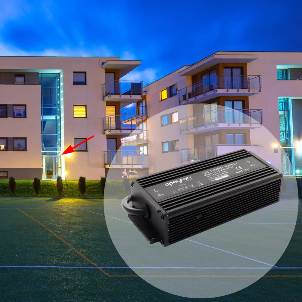 Блок питания влагозащищенный 100-240 В 100 Вт IP67 Santreyd STLM-2058439