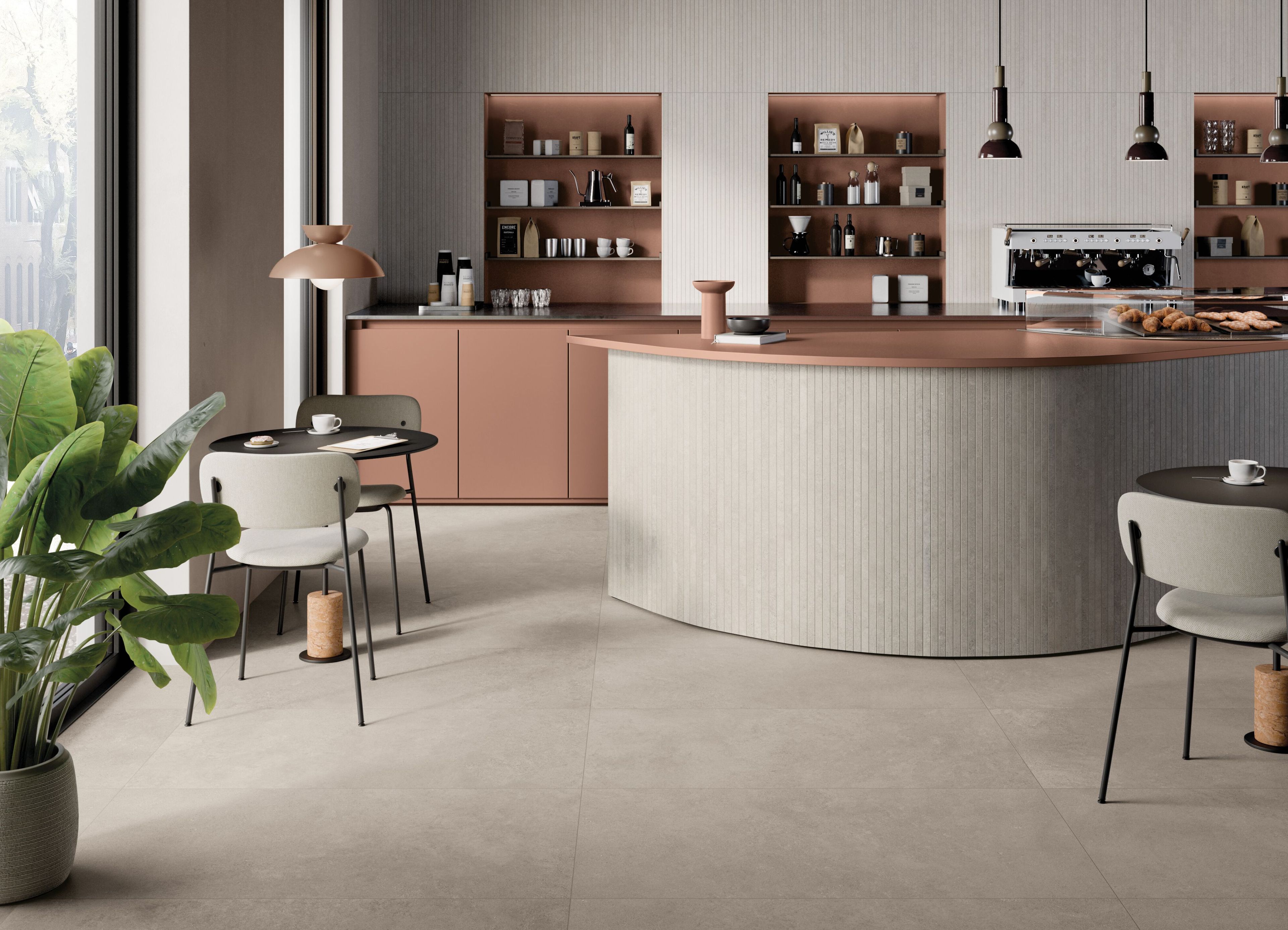 Пол / облицовка керамогранита с эффектом камня CERAMICHE KEOPE Grace ARCH-00081014 - Вид №2