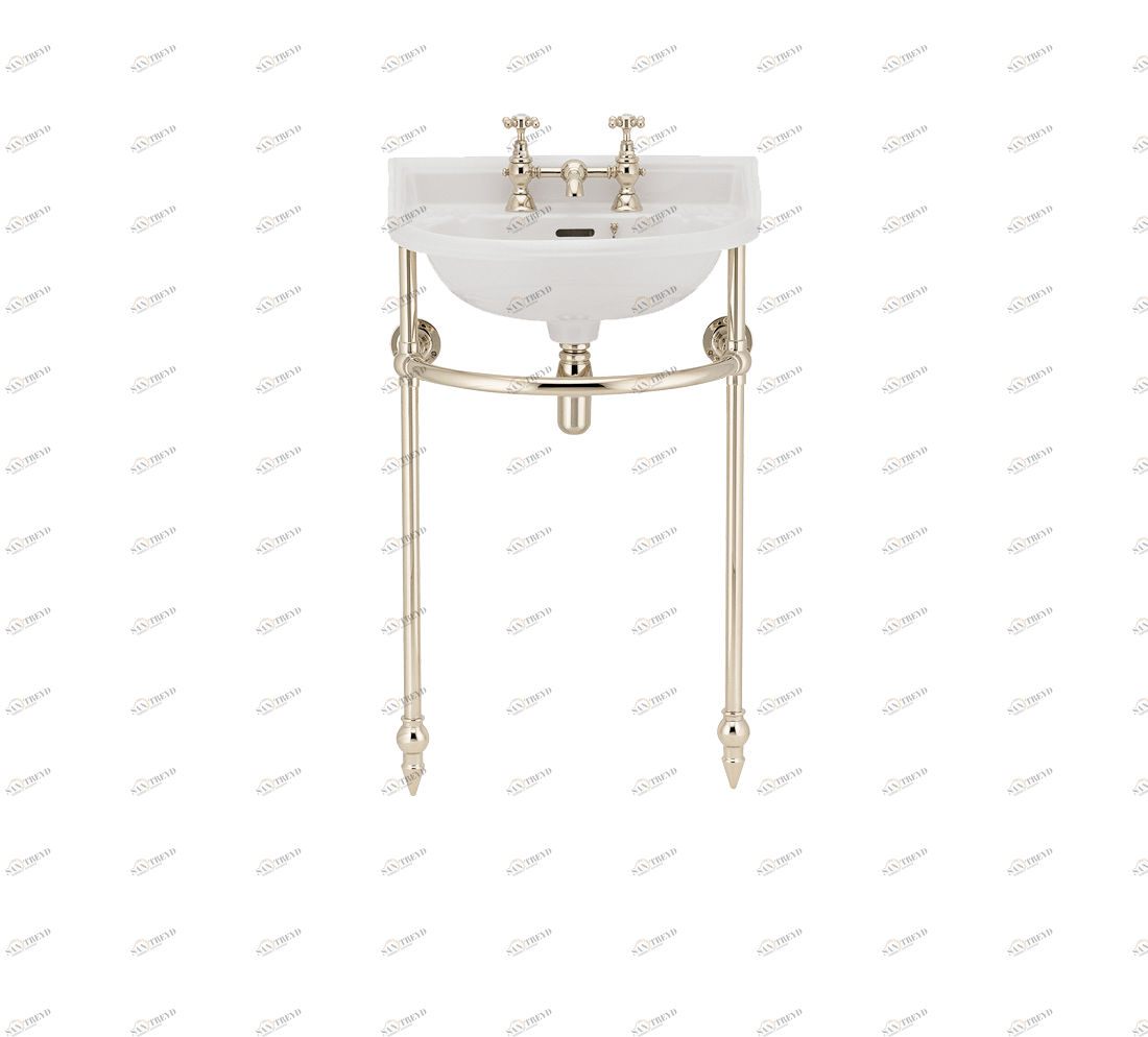 Gentry Home Таз большой белый Victorian Incalux GH102990