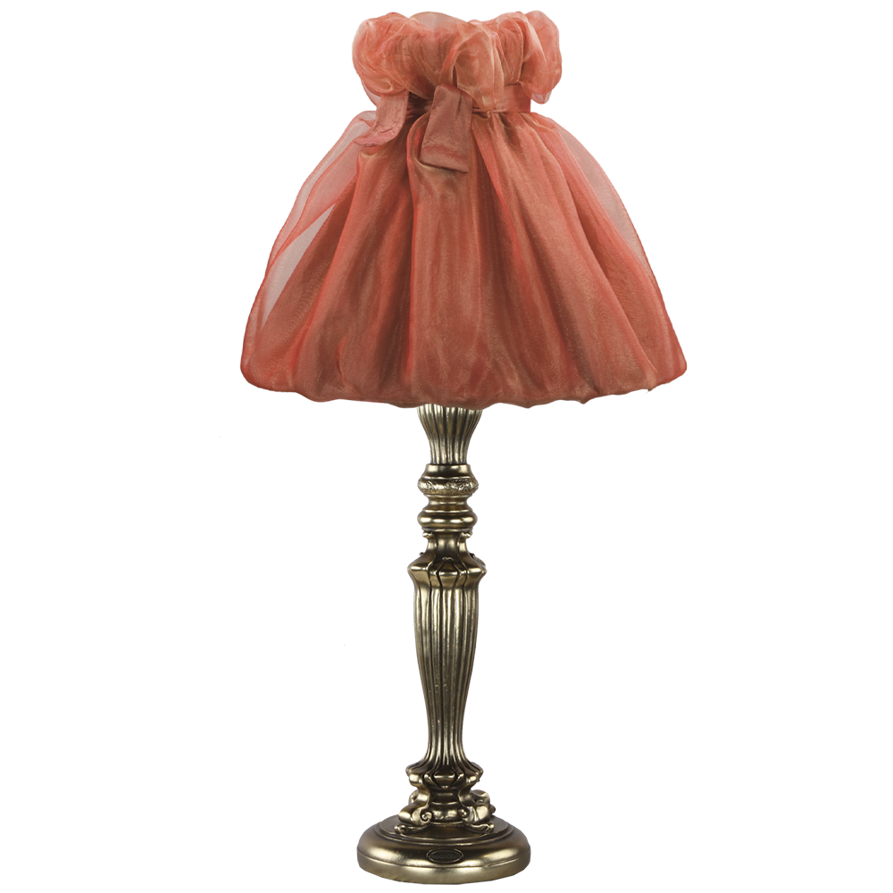 32116,34003 Настольная лампа Богемия Бронза Мадлен Роза BOGACHO 4627138247884, 4627138150962