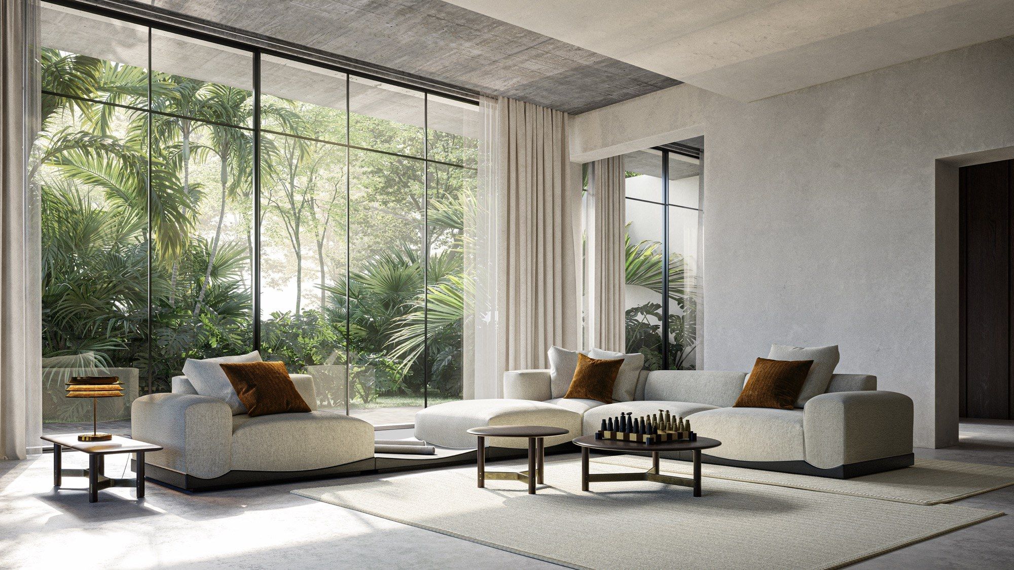 Модульный тканевый диван District Eight Joss ARCH-00149155 - Вид №11