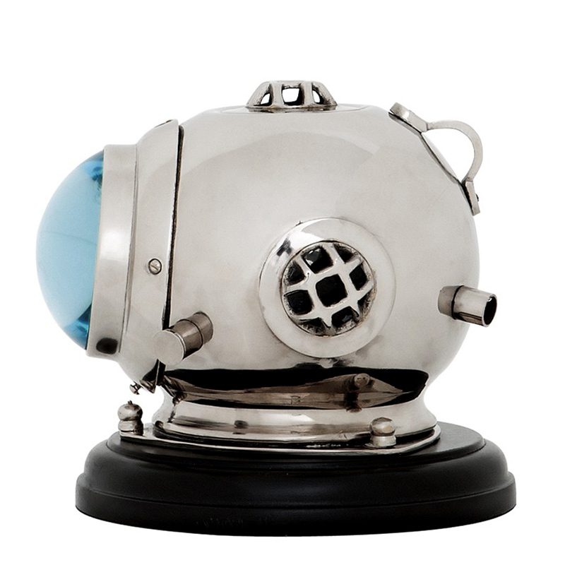 Часы 107039 от Eichholtz EICHHOLTZ ДИЗАЙНЕРСКИЕ 247806 Голубой;хром  - Вид №2