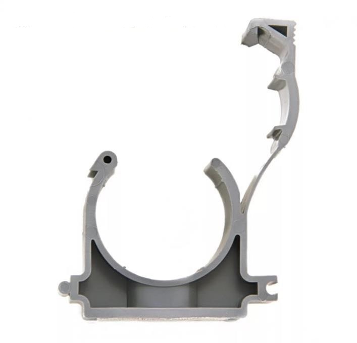 Хомут пластиковый для канализационных труб Д50мм Политек 6344 - Вид №1