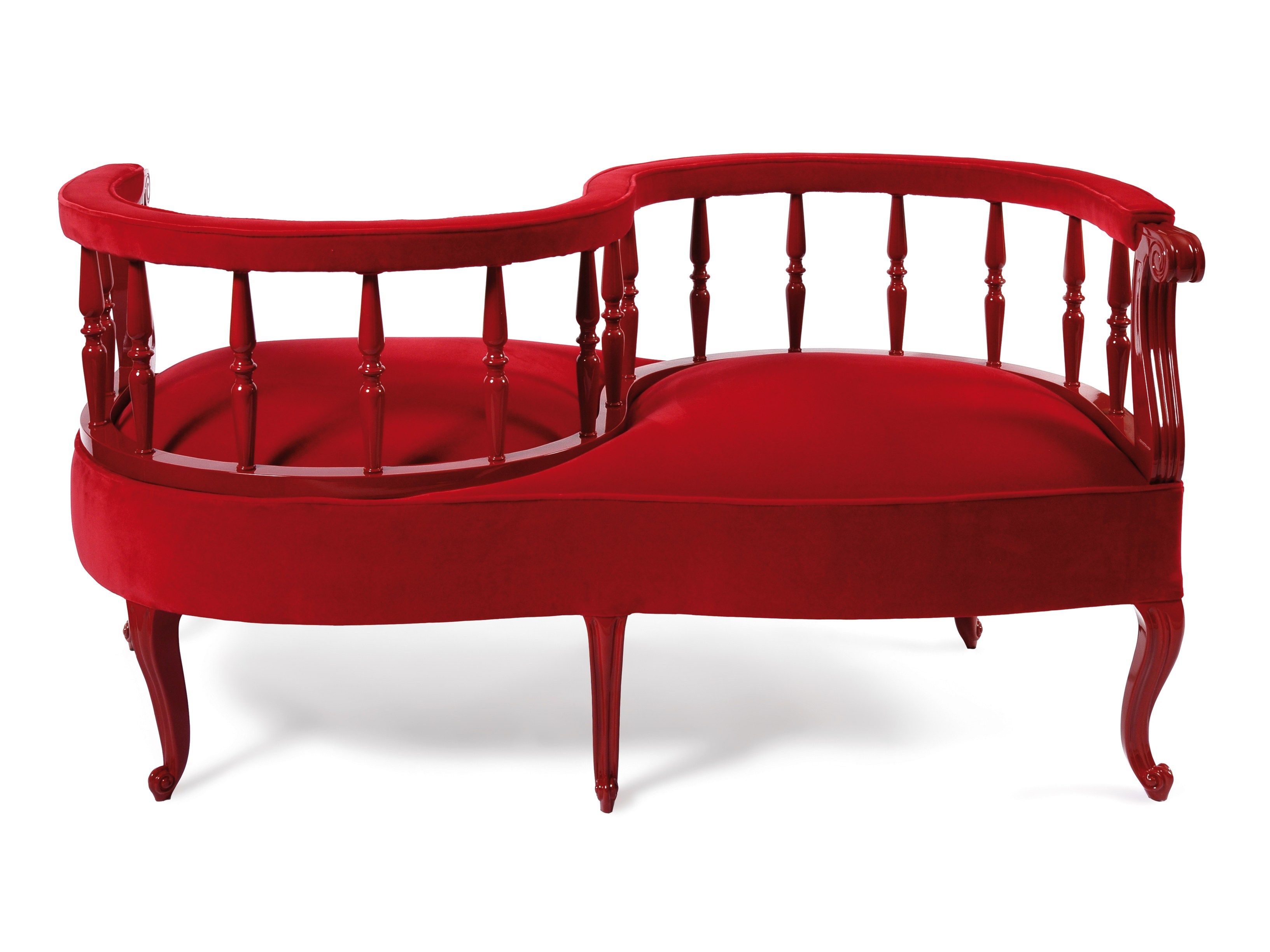 Бархатное кресло vis à vis Munna Fetiche ARCH-00077189