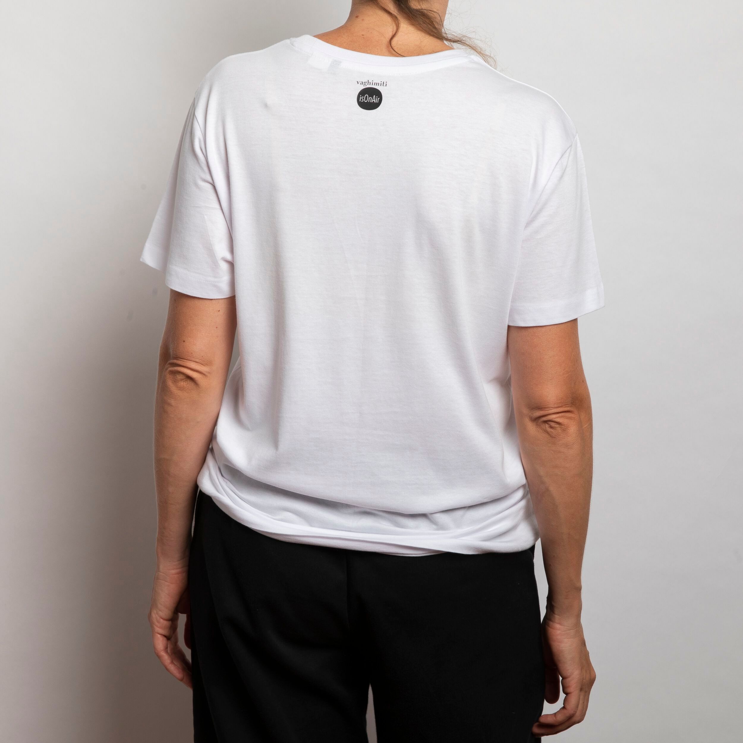 Футболка из органического хлопка с принтом isOnAir Vaghimiti ARCH-00111612 - Вид №3
