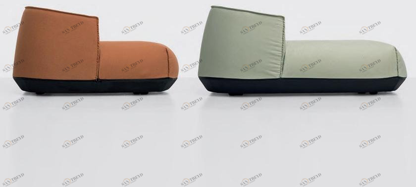 Kristalia Садовая кушетка sunbrella® с обивкой Brioni outdoor sun-id-1492252