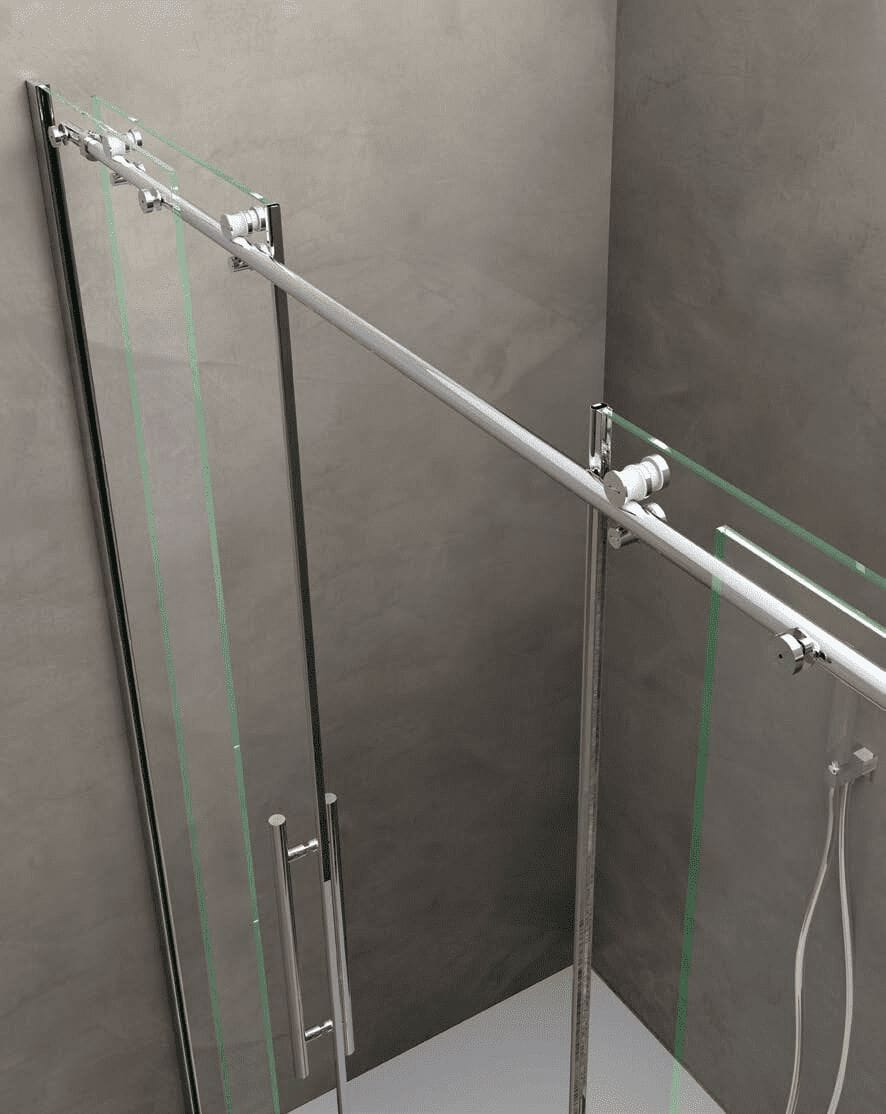 Стальная и стеклянная душевая кабина с раздвижной дверью CSA Box Doccia MARTA ARCH-00150819 - Вид №4