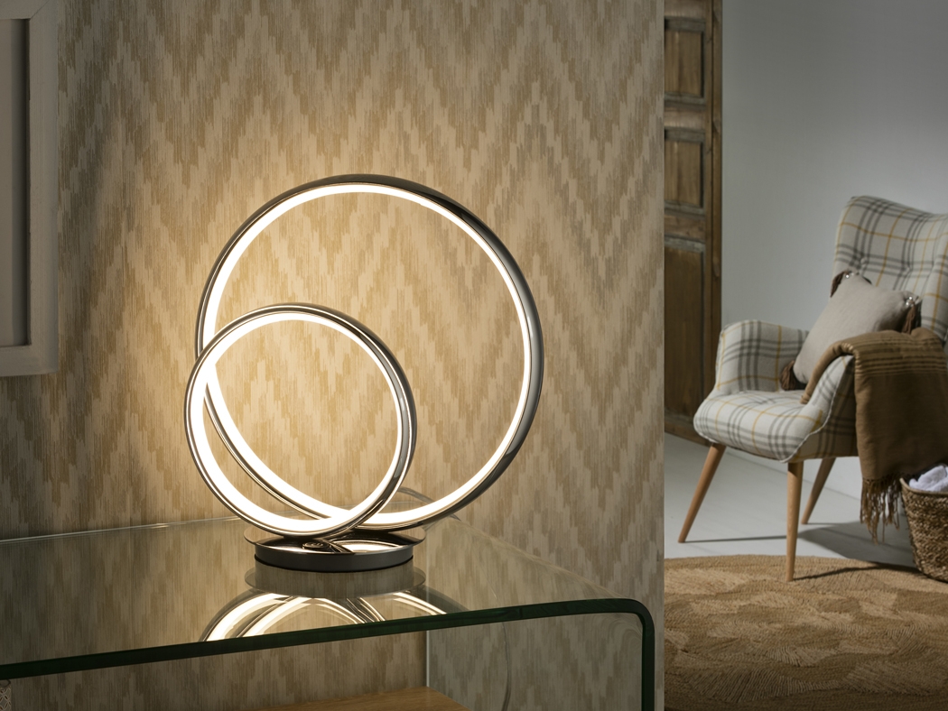 087372 Настольная лампа хром Schuller Omega - Вид №4