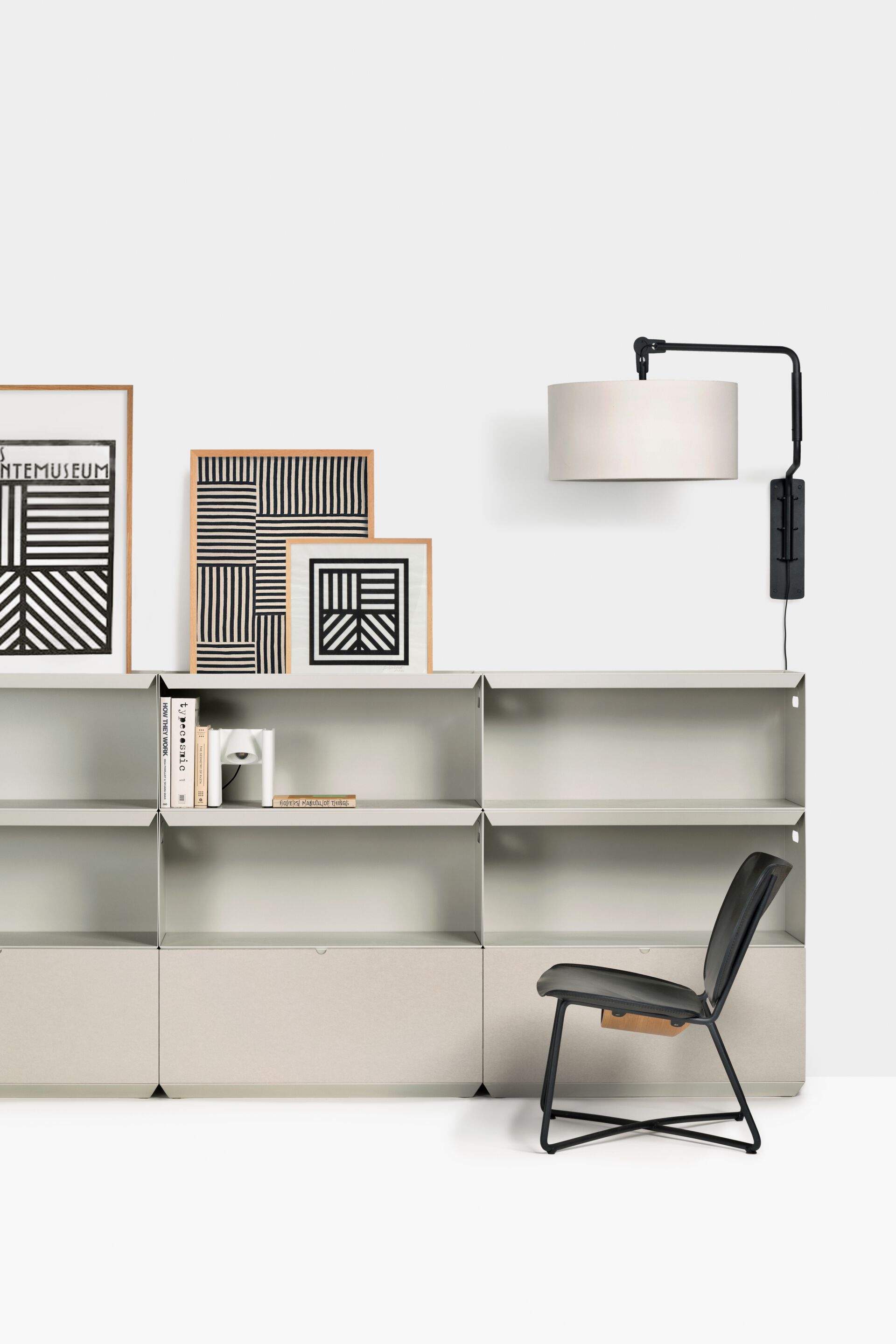 Настенный светильник из стали и ткани с гибкой рукояткой FUNCTIONALS SWIVEL ARCH-00039568 - Вид №34