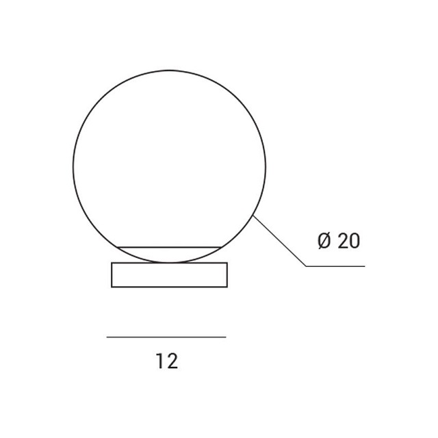 Miloox 1744.211 Настольная лампа 12х20 JUGEN CROMO. - Вид №2