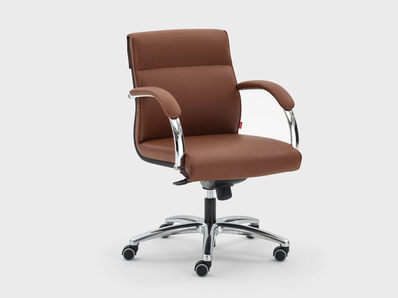 Кожаное кресло с подлокотниками Viganò Икар ARCH-00103170