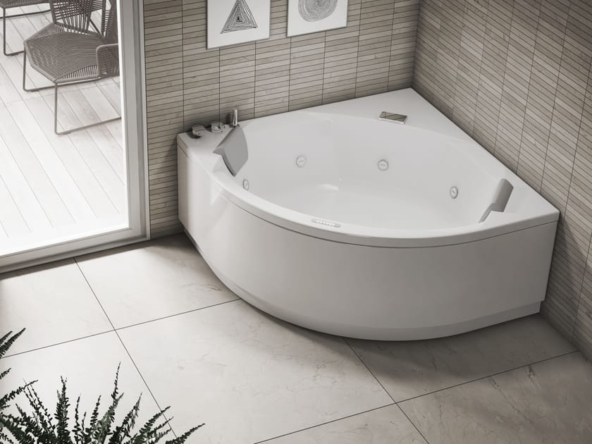 Угловая ванна с гидромассажем Kinedo Saphir ARCH-00054681