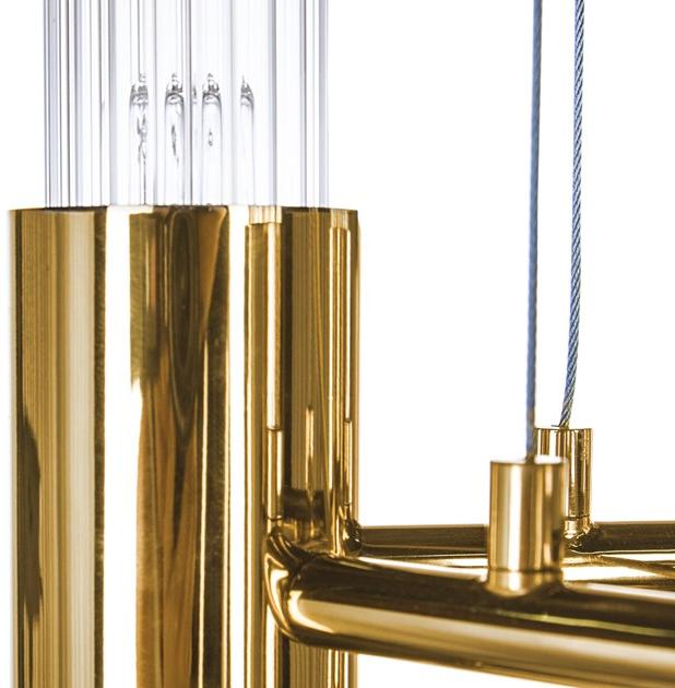 LUXXU Подвесной светильник из латуни Waterfall sun-id-1408113 - Вид №7
