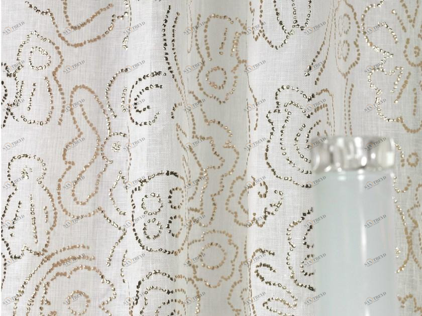 Élitis Набивная льняная ткань sun-id-1390415